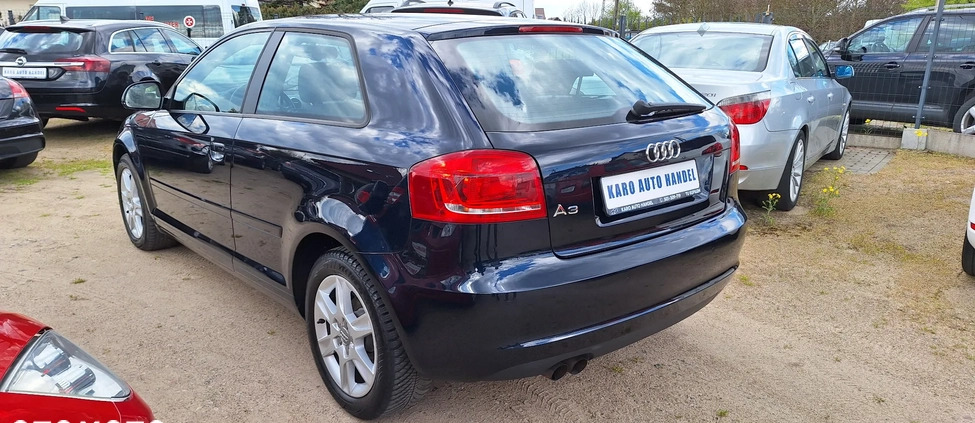 Audi A3 cena 25900 przebieg: 159000, rok produkcji 2009 z Żnin małe 326